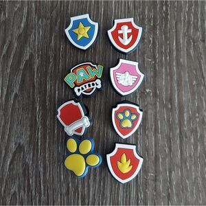 Paw Patrol 8 Croc Charms